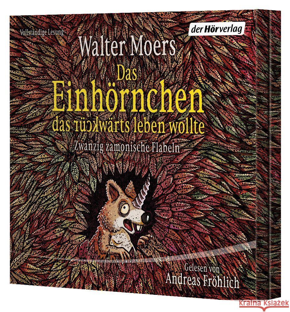 Das Einhörnchen, das rückwärts leben wollte, 1 Audio-CD, 1 MP3 Moers, Walter 9783844551860