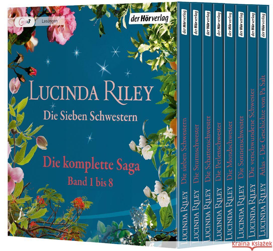 Die Sieben Schwestern-Saga (1-8), 15 Audio-CD, 15 MP3 Riley, Lucinda, Whittaker, Harry 9783844552157