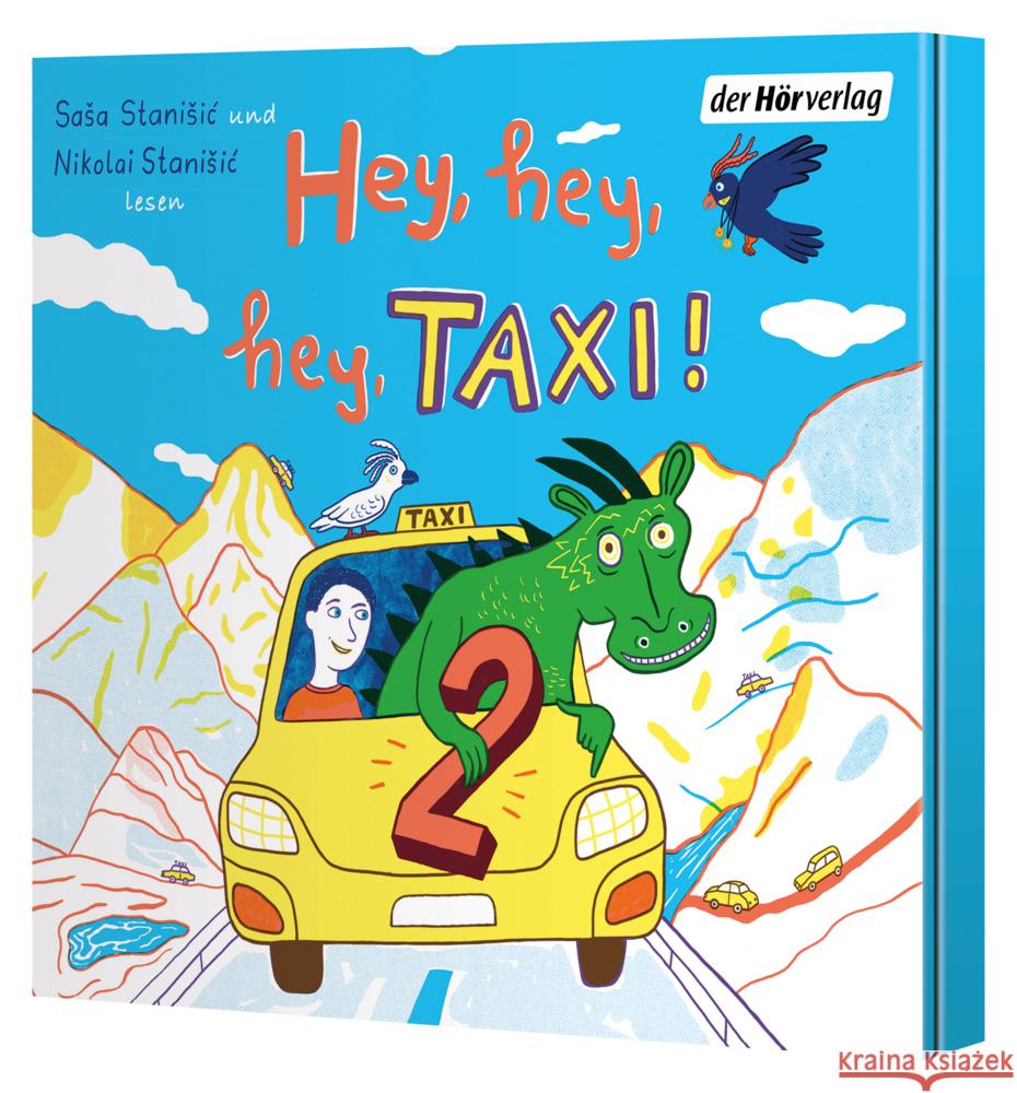 Hey, hey, hey, Taxi! 2, 2 Audio-CD Stanisic, Sasa, Stanisic, Nikolai 9783844552294 DHV Der HörVerlag