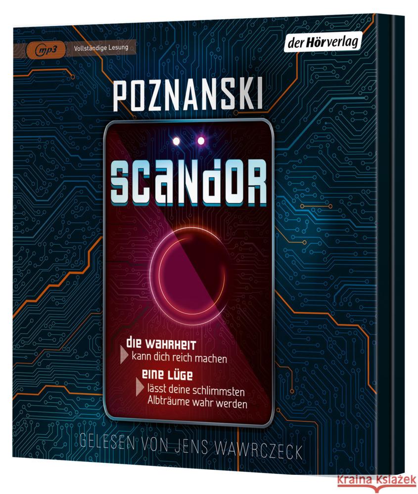 Scandor, 2 Audio-CD, 2 MP3 Poznanski, Ursula 9783844552386