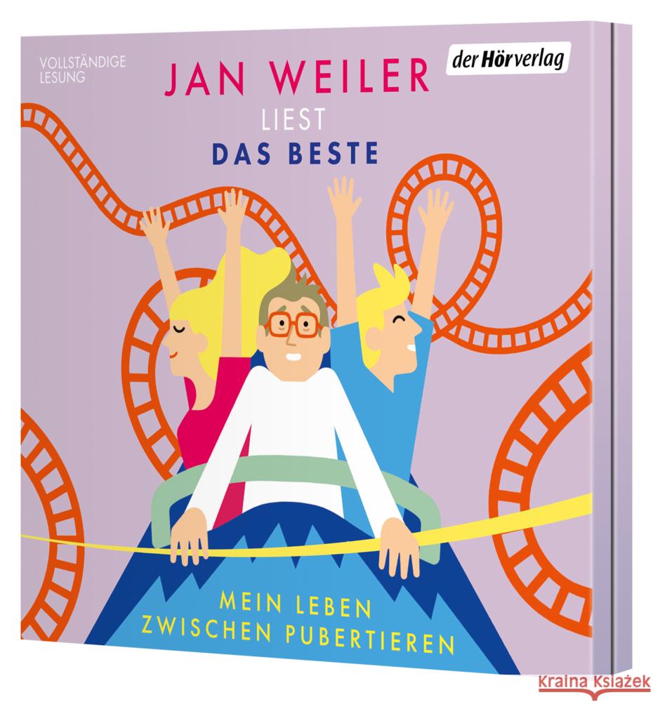 Das Beste! Mein Leben zwischen Pubertieren, 1 Audio-CD, 1 MP3 Weiler, Jan 9783844555059