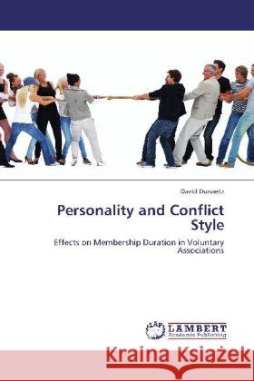 Personality and Conflict Style Dunaetz, David 9783845405834