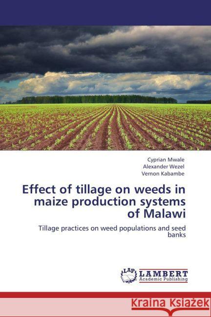 Effect of tillage on weeds in maize production systems of Malawi Mwale, Cyprian, Wezel, Alexander, Kabambe, Vernon 9783845407180 LAP Lambert Academic Publishing