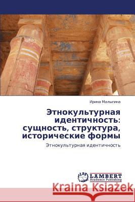 Etnokul'turnaya identichnost': sushchnost', struktura, istoricheskie formy Malygina Irina 9783845415147