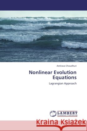 Nonlinear Evolution Equations Choudhuri, Amitava 9783845441801