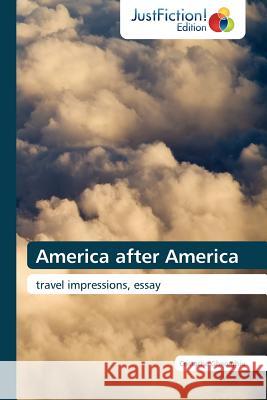 America After America Cristache Gheorghiu 9783845446936 Justfiction Edition