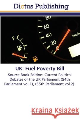 UK: Fuel Poverty Bill Brown, Margaret 9783845466859