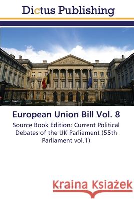 European Union Bill Vol. 8 Evens, Jimmy 9783845467436