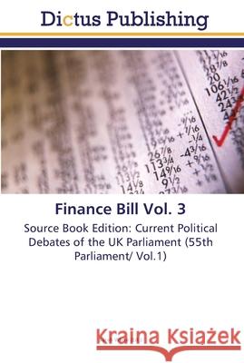 Finance Bill Vol. 3 White, Sarah 9783845468136