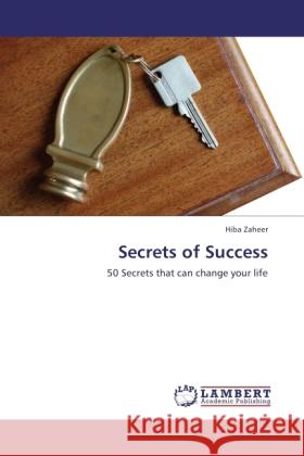 Secrets of Success Zaheer, Hiba 9783845476360