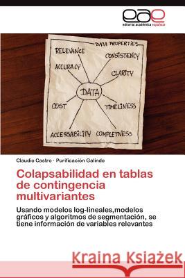 Colapsabilidad en tablas de contingencia multivariantes Castro Claudio 9783845490199 Editorial Acad Mica Espa Ola