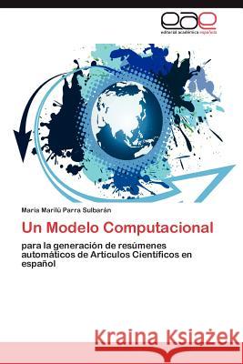 Un Modelo Computacional Mar?a Maril? Parr 9783845495910