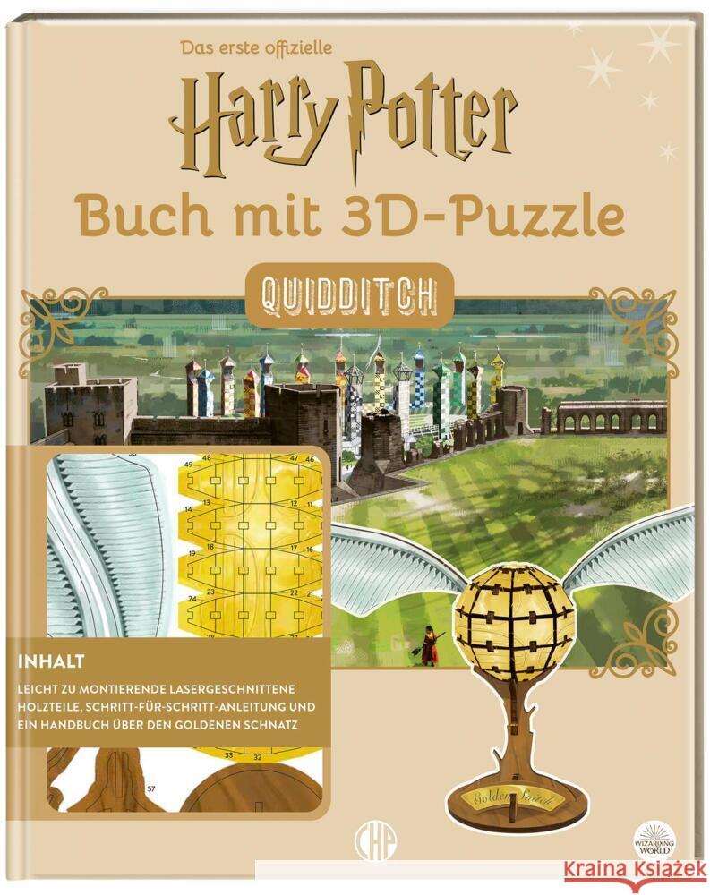 Harry Potter - Quidditch - Das offizielle Buch mit 3D-Puzzle Fan-Art Warner Bros. Consumer Products GmbH 9783845519081