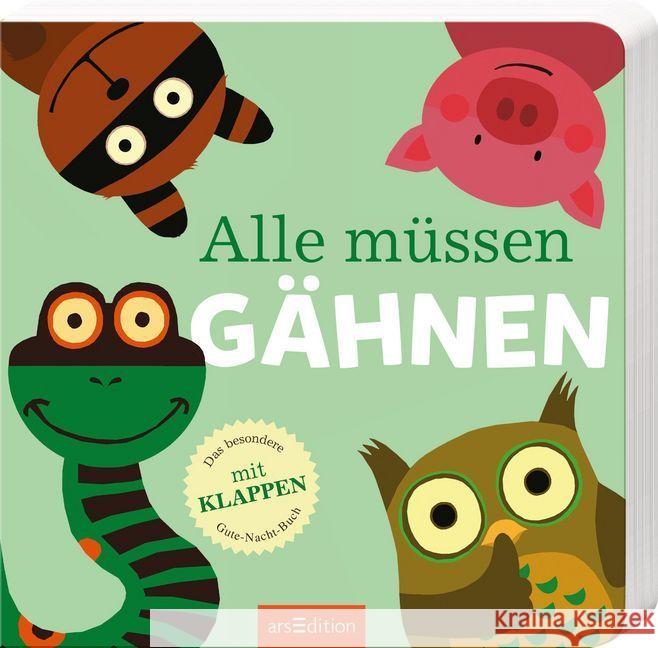 Alle müssen gähnen Bijsterbosch, Anita 9783845812182