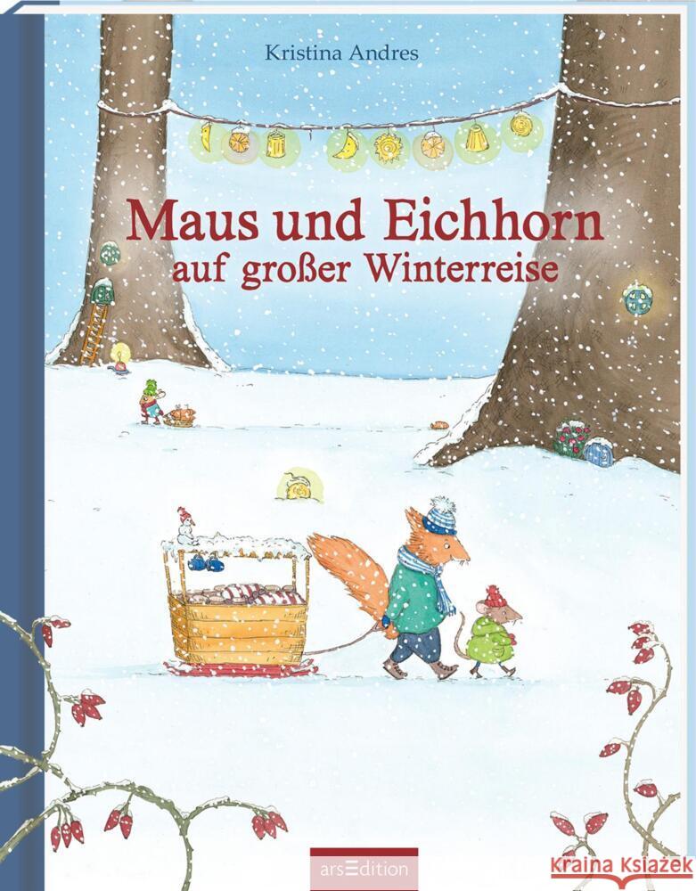 Maus und Eichhorn auf großer Winterreise Andres, Kristina 9783845843599 ars edition