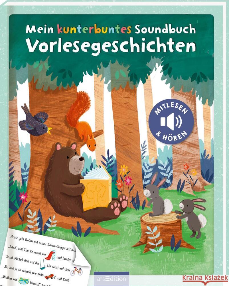 Mein kunterbuntes Soundbuch - Vorlesegeschichten Taube, Anna 9783845846569 ars edition