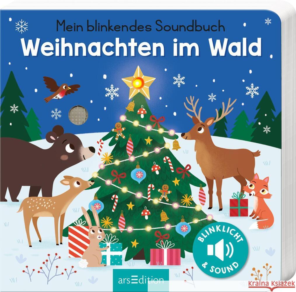 Mein blinkendes Soundbuch - Weihnachten im Wald Höck, Maria 9783845848129 ars edition