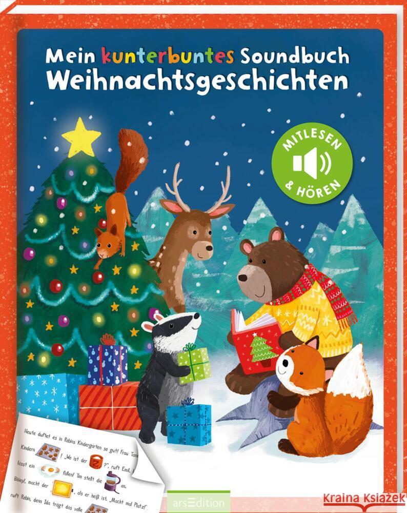 Mein kunterbuntes Soundbuch - Weihnachtsgeschichten Taube, Anna 9783845848211