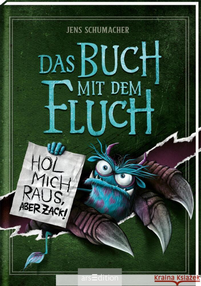 Das Buch mit dem Fluch - Hol mich raus, aber zack! (Das Buch mit dem Fluch 2) Schumacher, Jens 9783845848303 ars edition