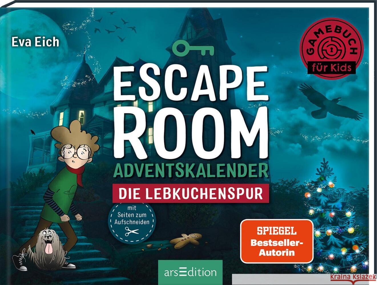 Escape Room Adventskalender. Die Lebkuchenspur Eich, Eva 9783845849188 ars edition