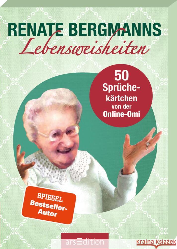 Renate Bergmanns Lebensweisheiten Bergmann, Renate 9783845851259 ars edition