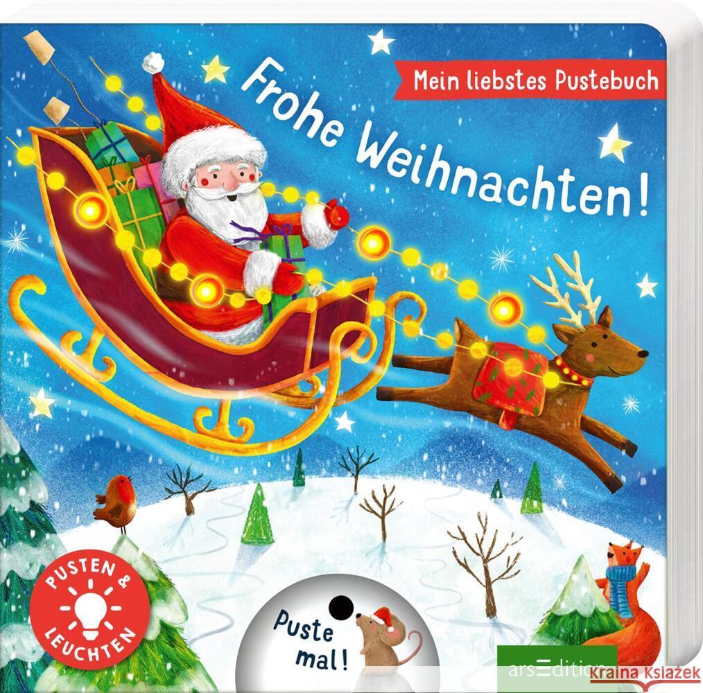 Mein liebstes Pustebuch - Frohe Weihnachten! Höck, Maria 9783845855134 ars edition