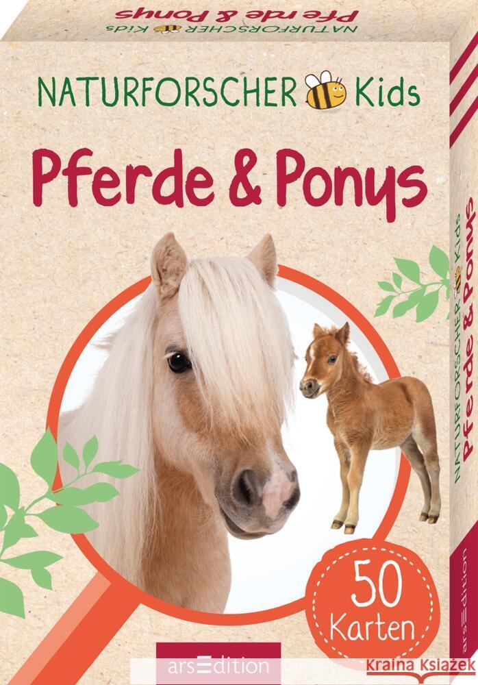 Naturforscher-Kids - Pferde & Ponys Scholz, Miriam 9783845856582 ars edition