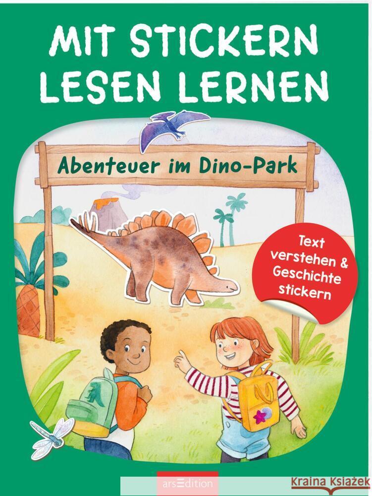 Mit Stickern Lesen lernen - Abenteuer im Dino-Park Moser, Annette 9783845860220