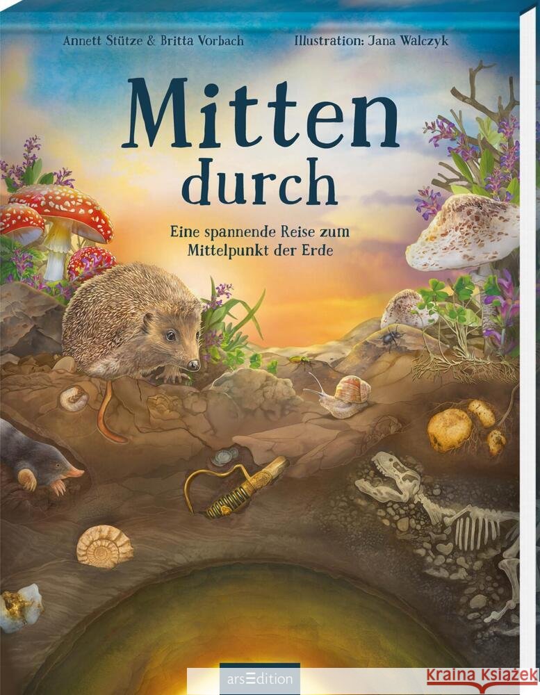 Mitten durch Vorbach, Britta, Stütze, Annett 9783845862187