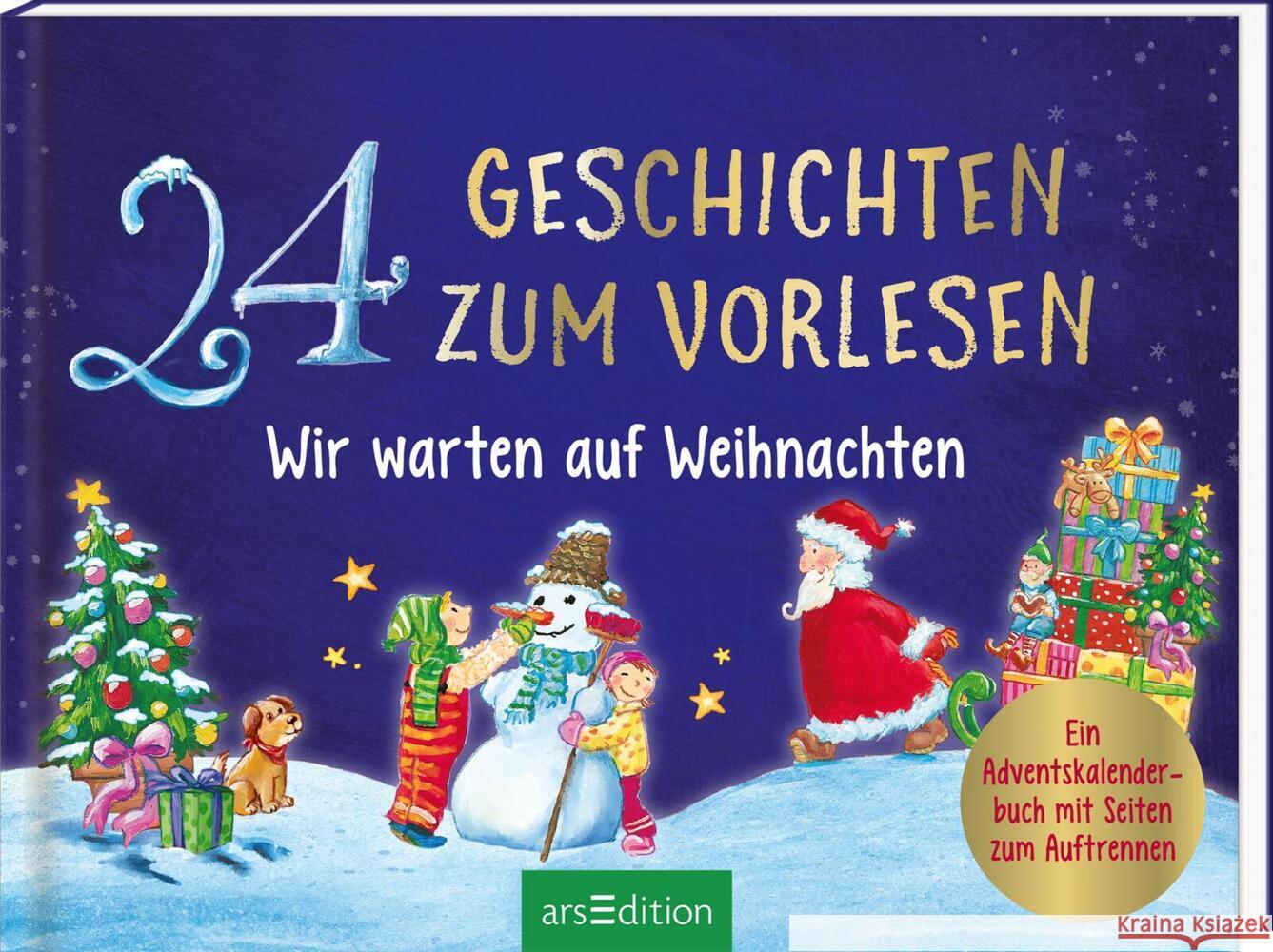24 Geschichten zum Vorlesen - Wir warten auf Weihnachten Volk, Katharina E. 9783845865874