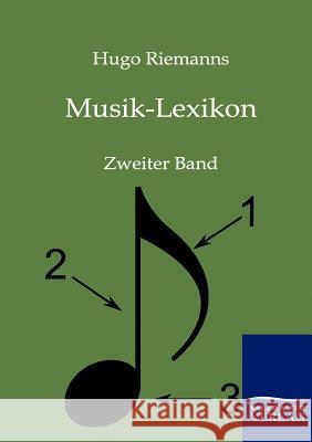 Musik-Lexikon Riemann, Hugo 9783846000854 Salzwasser-Verlag