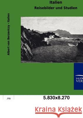 Italien Albert Von Berzeviczy 9783846004753 Salzwasser-Verlag Gmbh