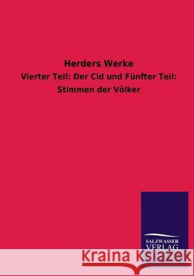 Herders Werke  9783846020968 Salzwasser-Verlag Gmbh