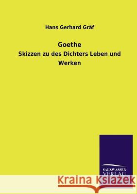 Goethe Hans Gerhard Graf 9783846035443 Salzwasser-Verlag Gmbh