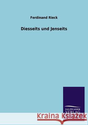 Diesseits und Jenseits Rieck, Ferdinand 9783846038758 Salzwasser-Verlag Gmbh