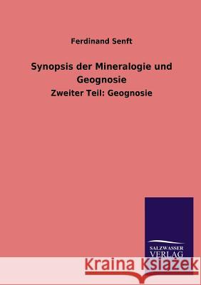 Synopsis Der Mineralogie Und Geognosie Ferdinand Senft 9783846039595 Salzwasser-Verlag Gmbh