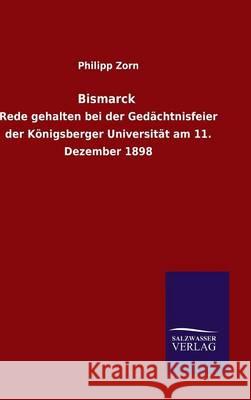 Bismarck Philipp Zorn 9783846075678