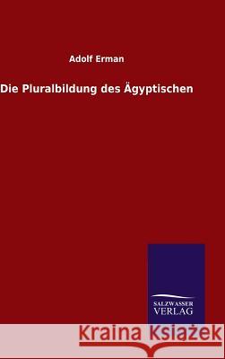 Die Pluralbildung des Ägyptischen Professor Adolf Erman 9783846076064