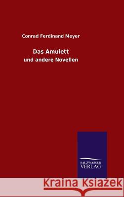 Das Amulett Meyer, Conrad Ferdinand 9783846099209 Salzwasser-Verlag Gmbh