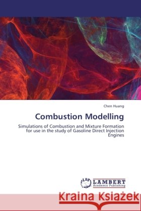 Combustion Modelling Huang, Chen 9783846504079