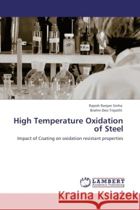 High Temperature Oxidation of Steel : Impact of Coating on oxidation resistant properties Sinha, Rajesh Ranjan; Tripathi, Brahm Deo 9783846521069