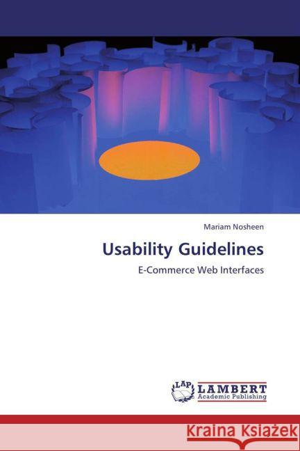 Usability Guidelines Mariam Nosheen 9783846558294