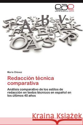 Redacción técnica comparativa Chávez Mario 9783846569696