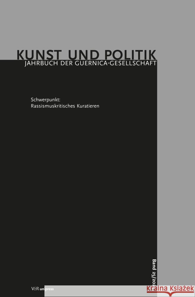 Rassismuskritisches Kuratieren Anna Greve Sithara Weeratunga 9783847117209 V&R Unipress