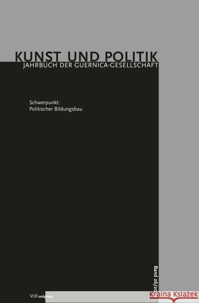 Politischer Bildungsbau Alexandra Axtmann Oliver Sukrow 9783847118275 V&R Unipress
