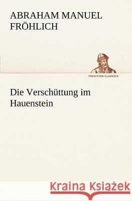 Die Verschüttung im Hauenstein Fröhlich, Abraham Manuel 9783847237853