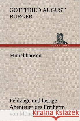 Münchhausen Bürger, Gottfried August 9783847245049