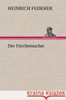 Der Fürchtemacher Federer, Heinrich 9783847248187