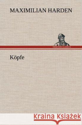 Köpfe Harden, Maximilian 9783847251118