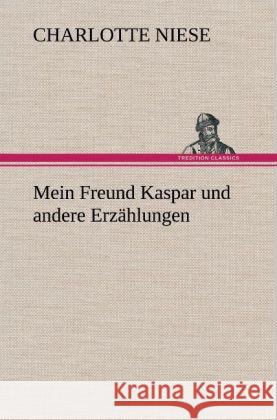 Mein Freund Kaspar und andere Erzählungen Niese, Charlotte 9783847258100